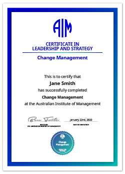 AIM Digital Certificate Change Management