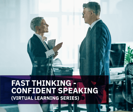 AIM Fast Thinking – Confident Speaking (Virtual) Course