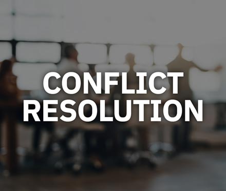 Conflict Resolutoin Short Course
