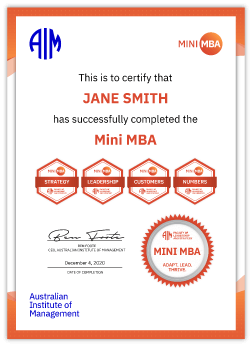 AIM Mini MBA