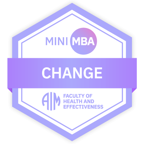 AIM Mini MBA Change