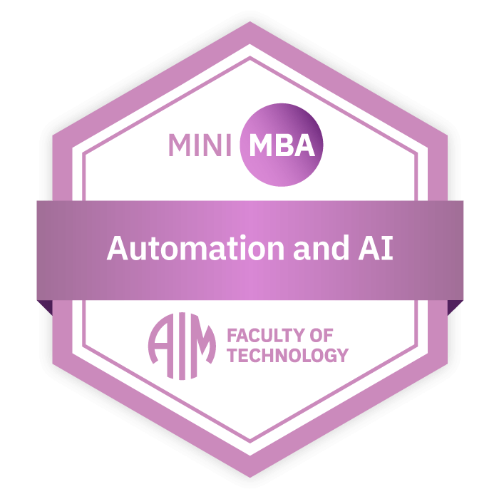 AIM Mini MBA Digital Badge - Automation