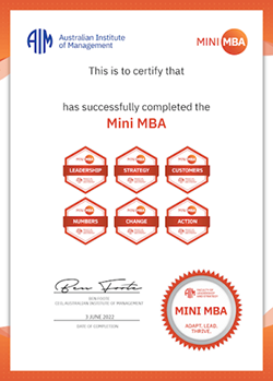 AIM Mini MBA Leadership