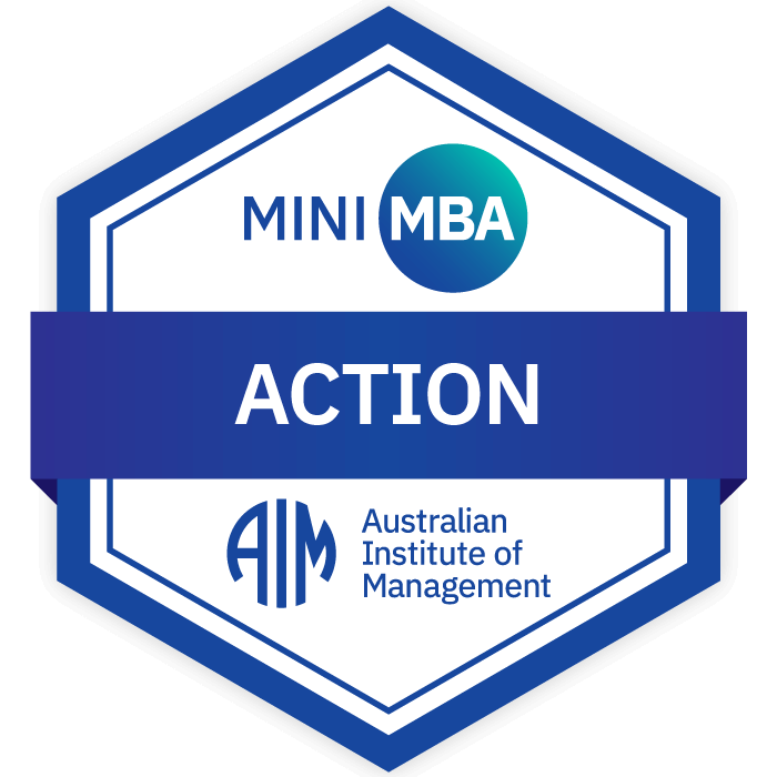 Mini MBA Digital Badge - Action