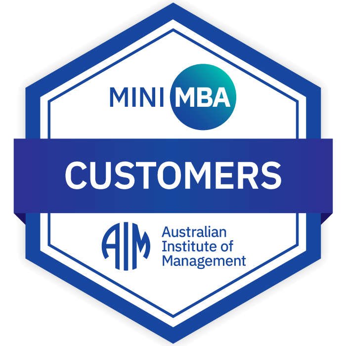 Mini MBA Digital Badge - Customers