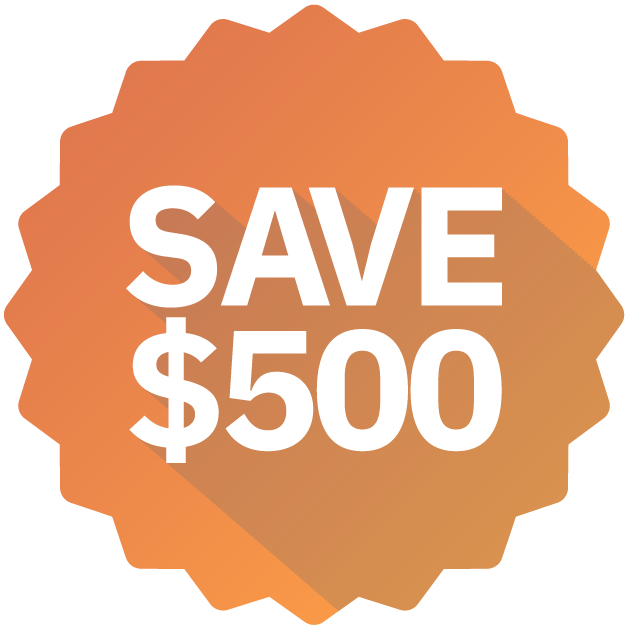 Get Your Voucher Code - Save $500
