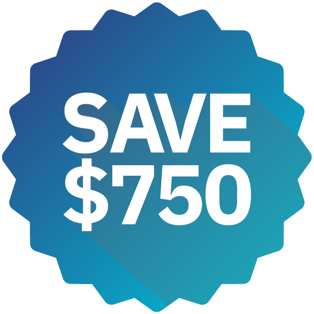Get Your Voucher Code - Save $750