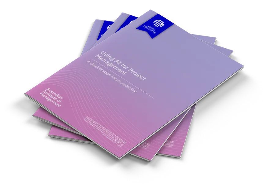 Microcredential in Using AI for Project Management Course Guide