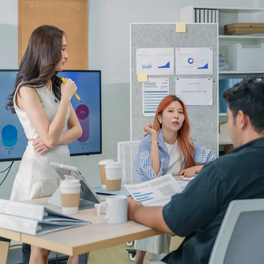 A team of professionals engaged in an AIM Access subscription training session