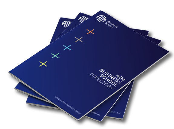 Down the AIM Business School Directory