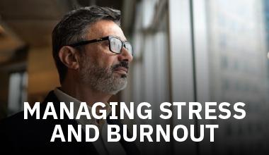 Immersive Online Learning Series - Managing Stress and Burnout